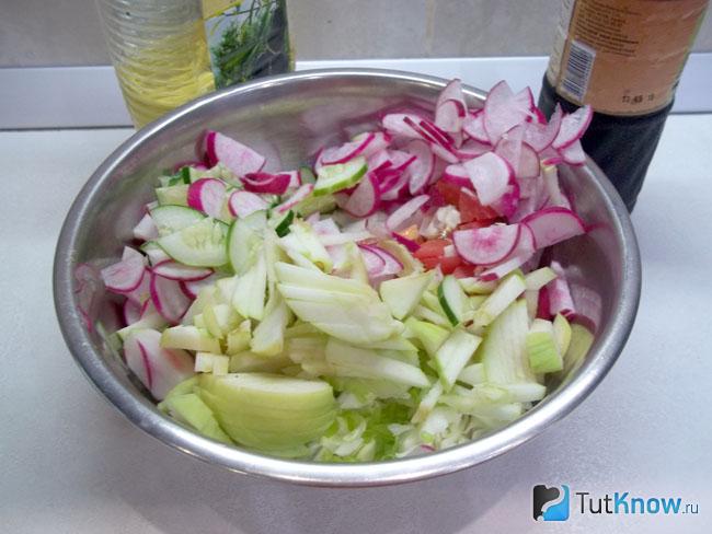 Все продукты соединены