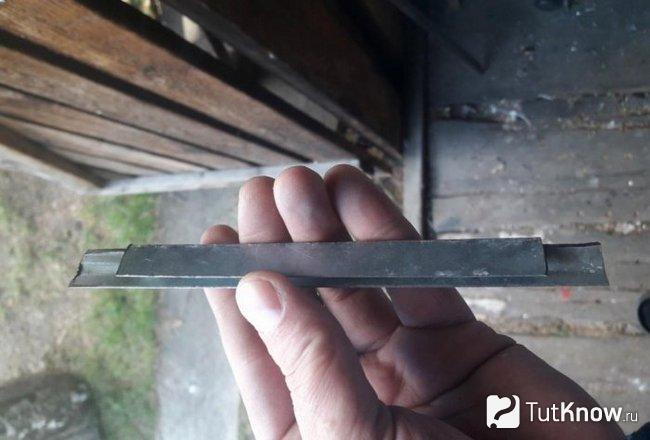 Полоски из оцинкованной стали