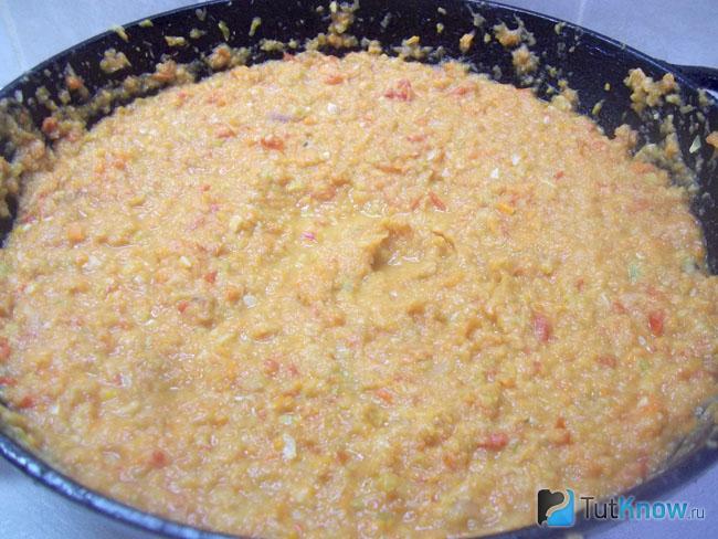 Готовое кабачковое пюре