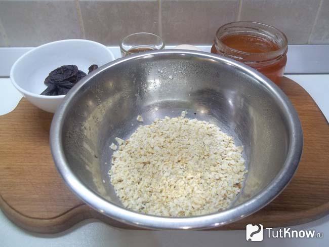 Овсянка набухла