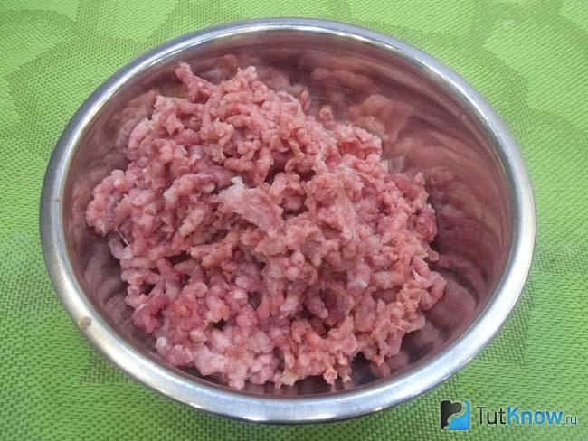 Мясо перекручено