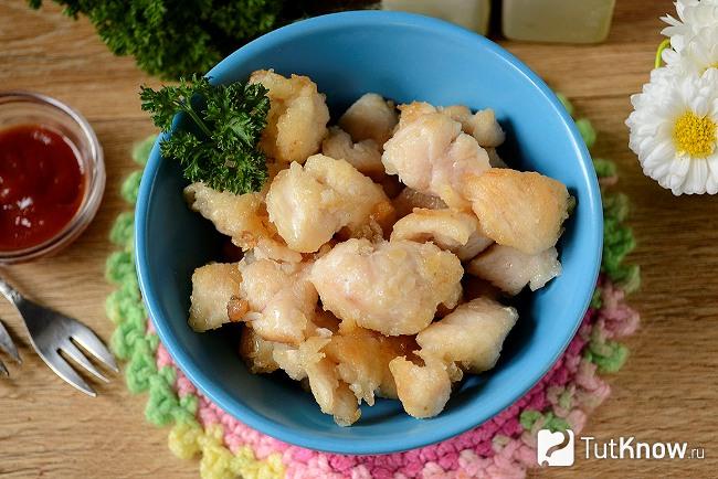 Готовый карбонад из курицы