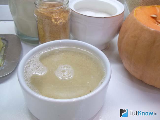 Пшено запарено кипятком