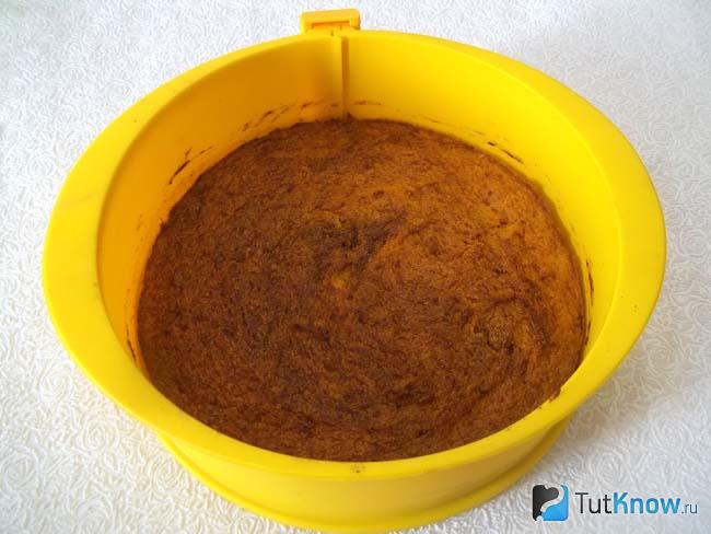 Готовый тыквенный кекс