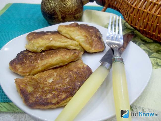 Оладьи из ржаной муки на кефире