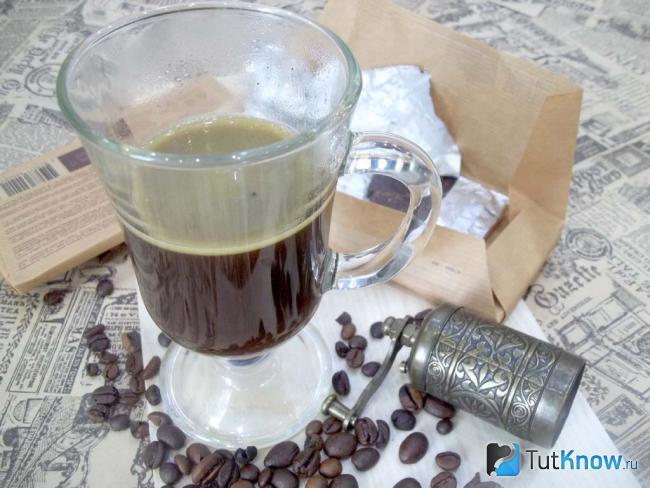 Готовый кофе с маслом для похудения со специями