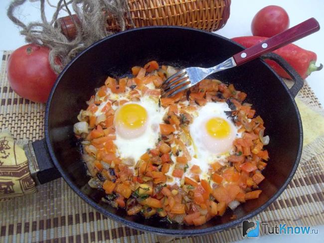 Готовая шакшука