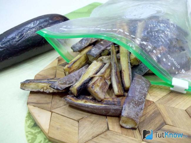 Готовые замороженные баклажаны для пиццы