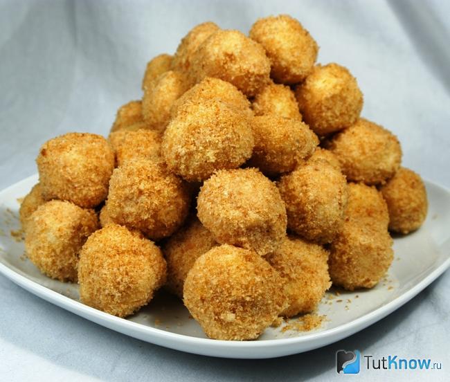 Сырные шарики с сыром Венслидейл