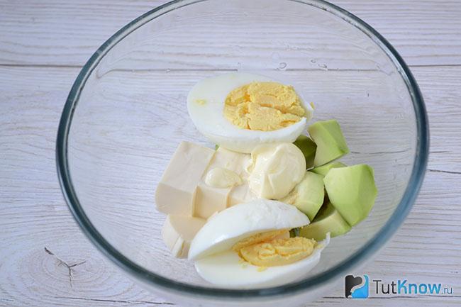 Ингредиенты для начинки закуски