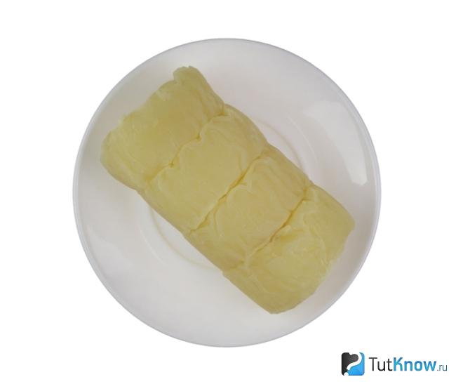 Харцский сыр в тарелке