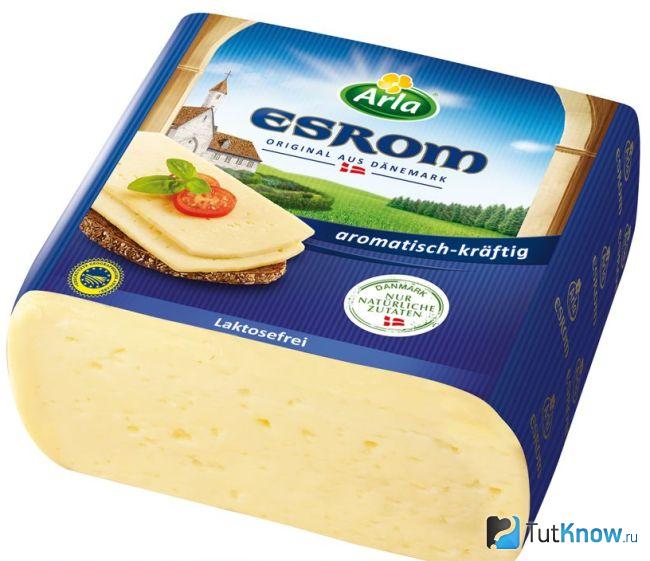 Как выглядит сыр Эсром