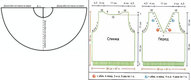 Схема для пошива костюма