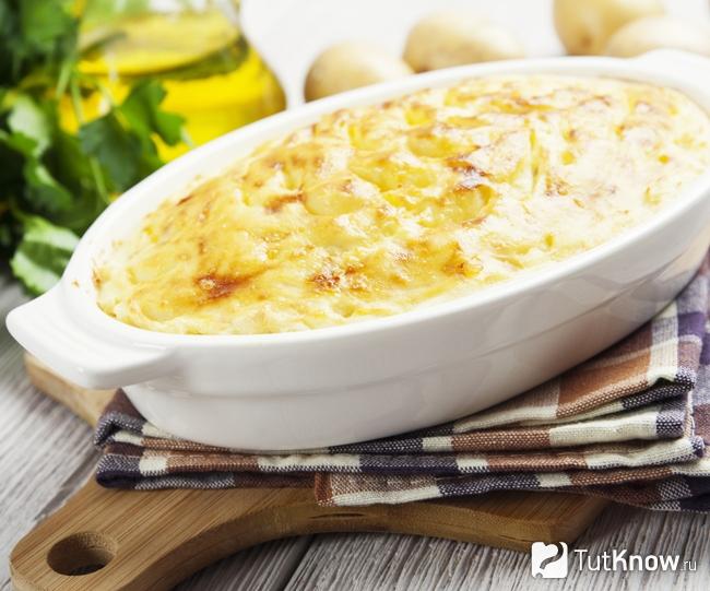 Картофельная запеканка с сыром Оссо-Ирати