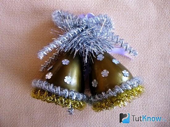 Колокольчики из пластиковых бутылок