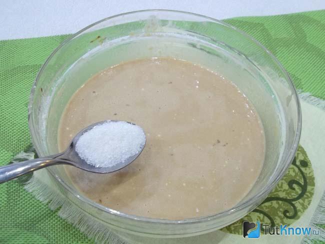 К продуктам добавлен сахар
