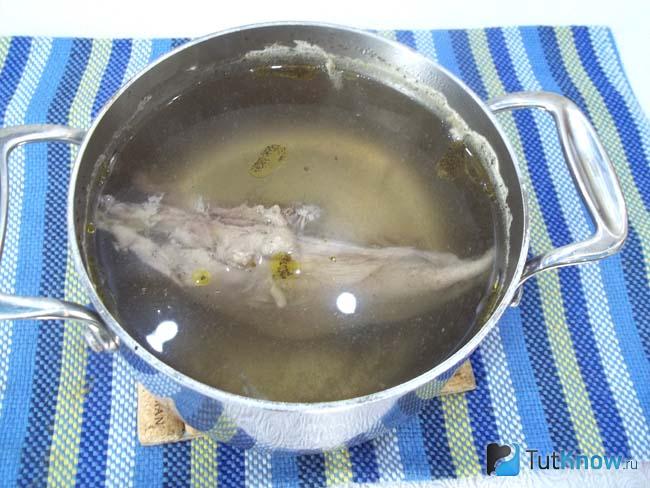 Куриное филе отварено