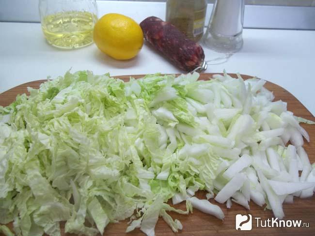 Капуста нашинкована