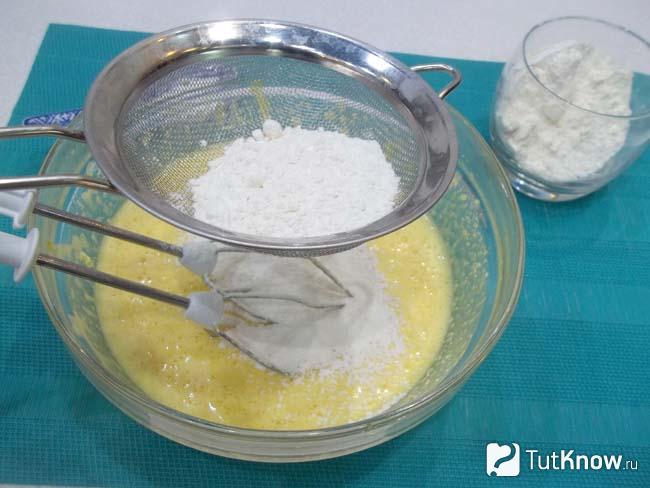 Рецепт творожного кекса с медом