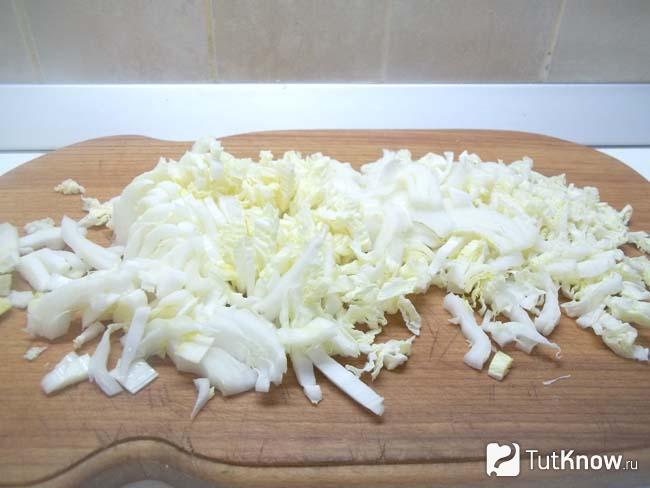 Капуста нашинкована