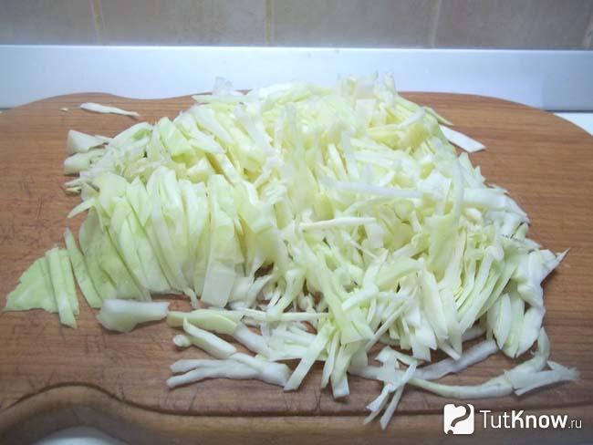 Капуста нашинкована