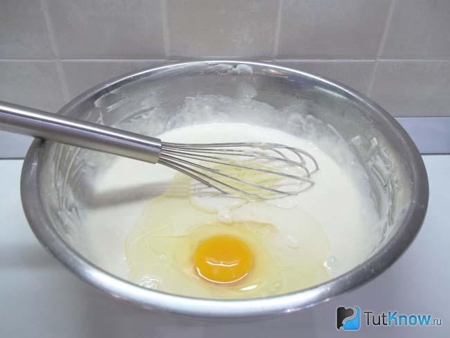 К продуктам добавлены яйца