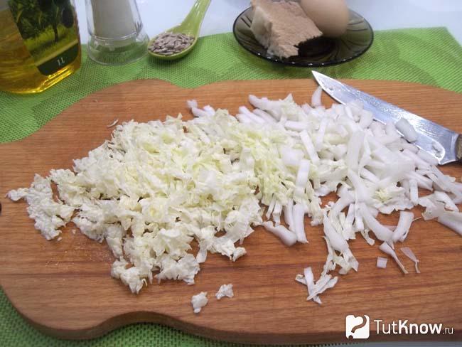 Капуста нашинкована
