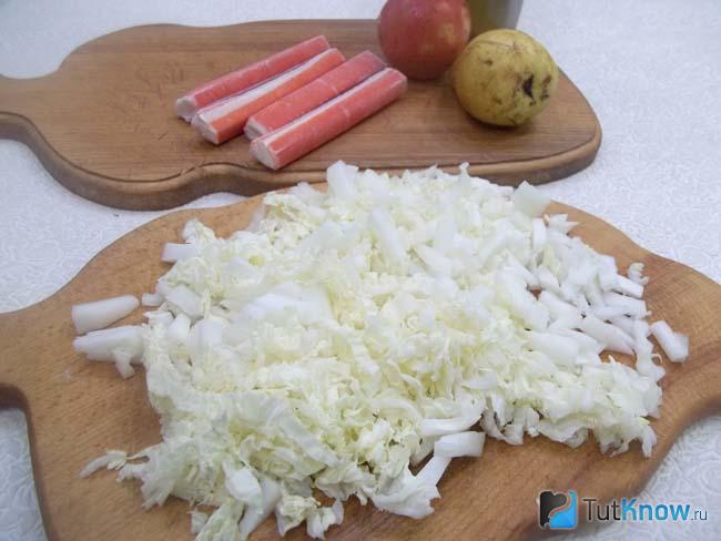 Капуста нашинкована