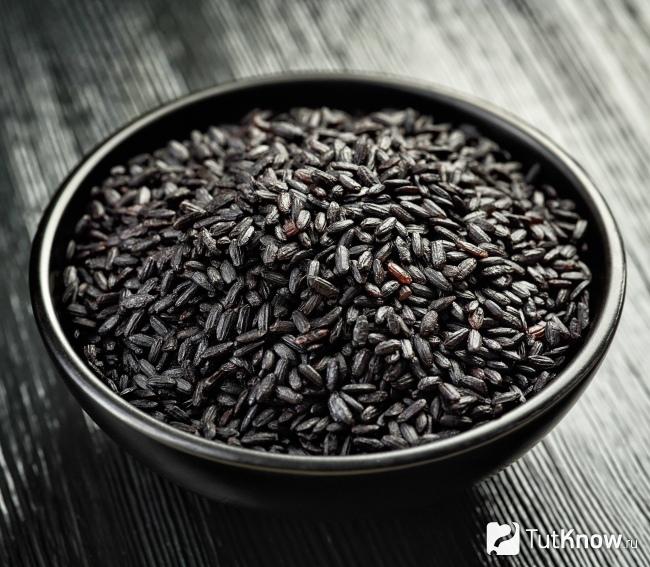 Блюда из черного риса рецепты с фото