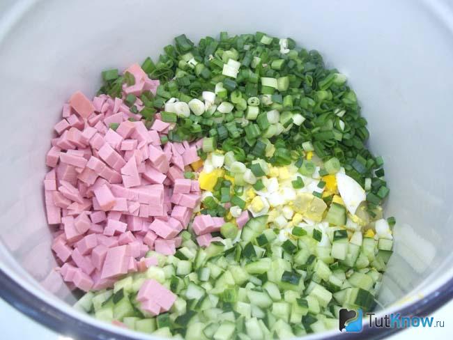 окрошка с копченой курицей на минералке. 1551291659 9. окрошка с копченой курицей на минералке фото. окрошка с копченой курицей на минералке-1551291659 9. картинка окрошка с копченой курицей на минералке. картинка 1551291659 9. Мы приготовить окрошку на минералки. Заправим её майонезом, хотя можно и сметаной. Кислоту и соль предлагаем регулировать лимонным соком. Давайте готовить?
