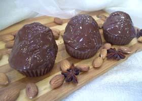 Шоколадные маффины с шоколадной глазурью
