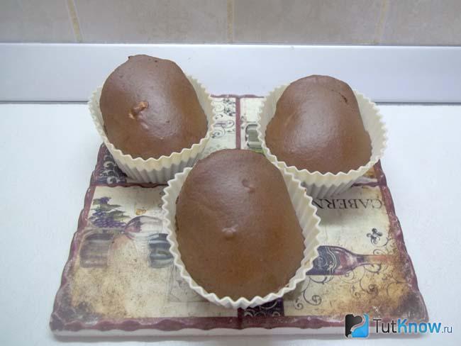 Кексы испечены