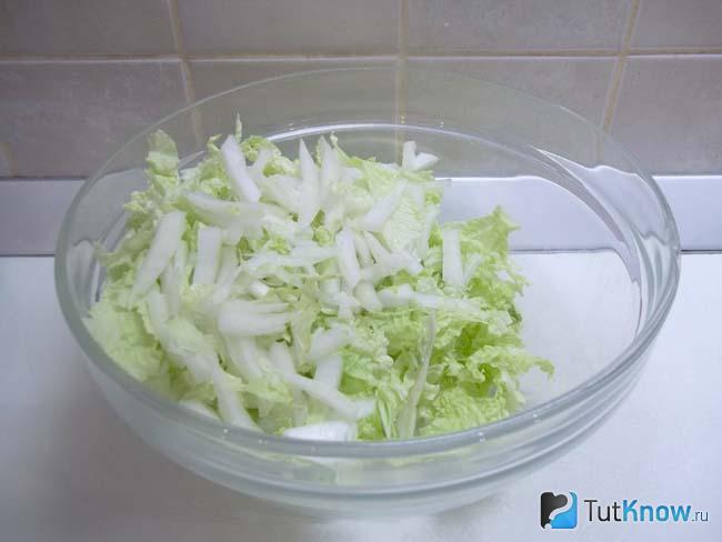 Капуста нашинкована