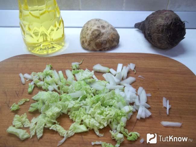 Капуста нашинкована