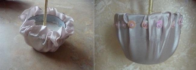 Украшение горшка для дерева счастья