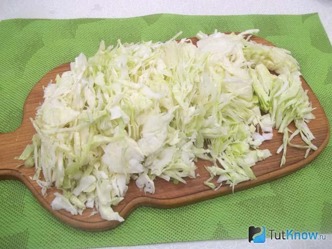 Капуста нашинкована