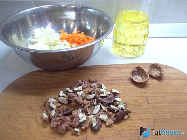 Грецкие орехи очищены