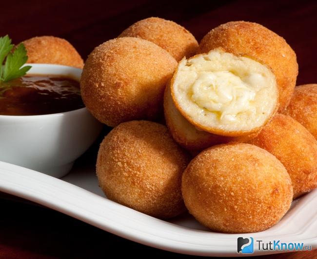 Сырные шарики с Кюфлю пейниром