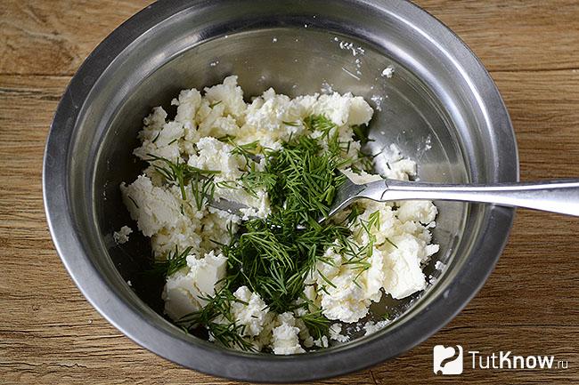 Сырная начинка из Феты