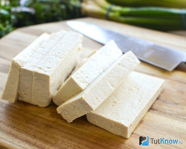 Сыр тофу из соевой муки