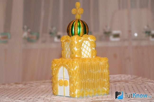 Поделки из макарон на Пасху