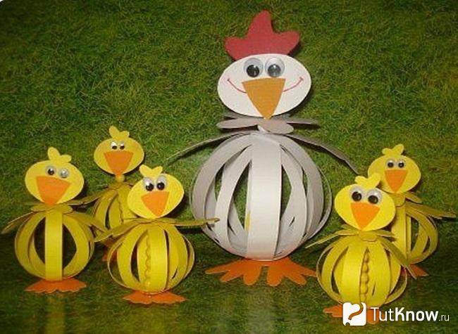 Поделки из бумаги в школу