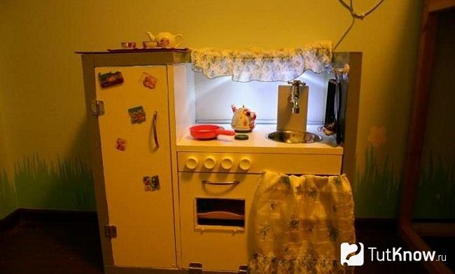 Домик для Барби из старого холодильника