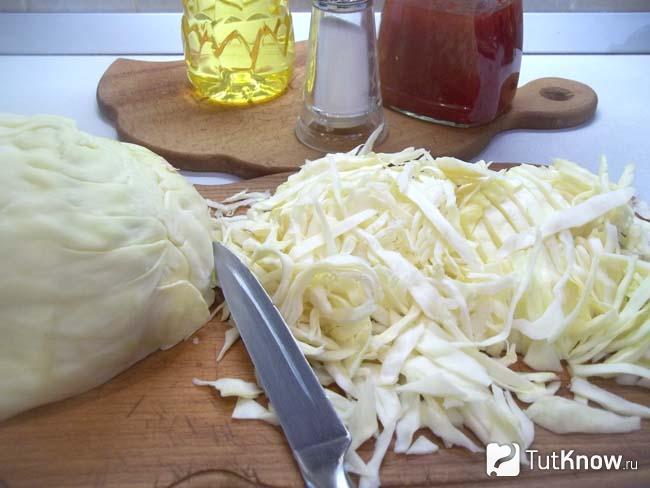 Капуста нашинкована