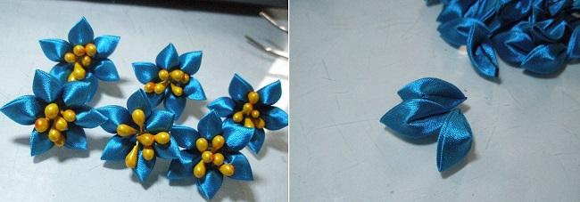 Цветки синего цвета