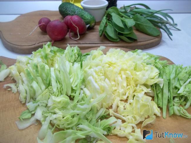 Капуста нашинкована