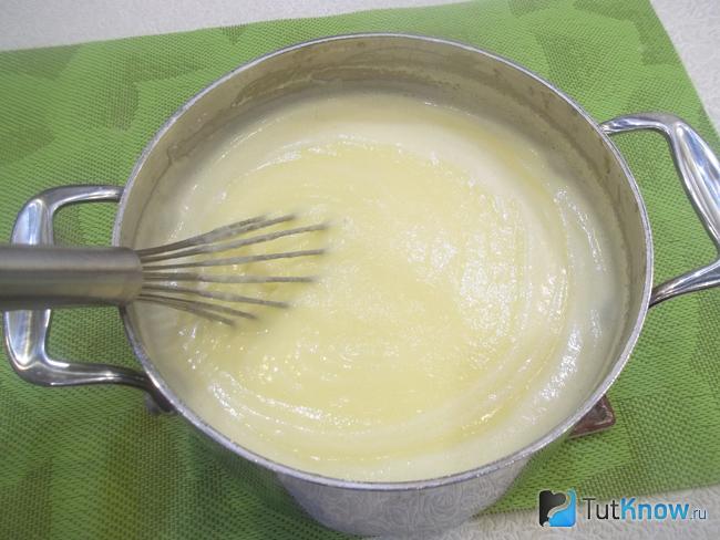 Классический рецепт заварного крема для наполеона в домашних условиях с фото пошагово