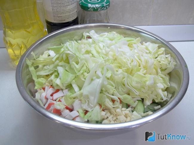 К продуктам добавлена капуста