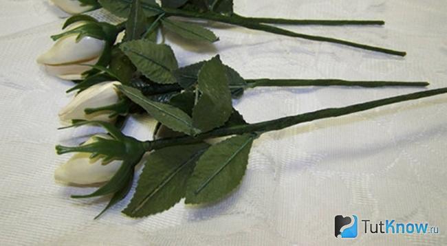 Вариант свадебного букета из ракушек