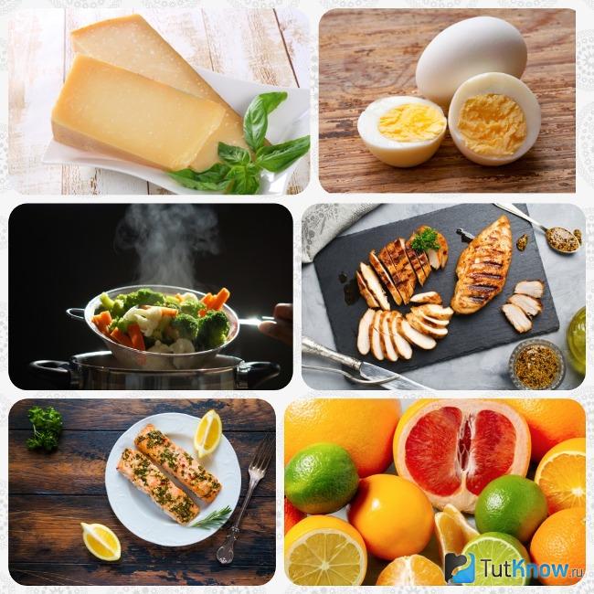 Блюда и продукты для химической диеты на 4 недели